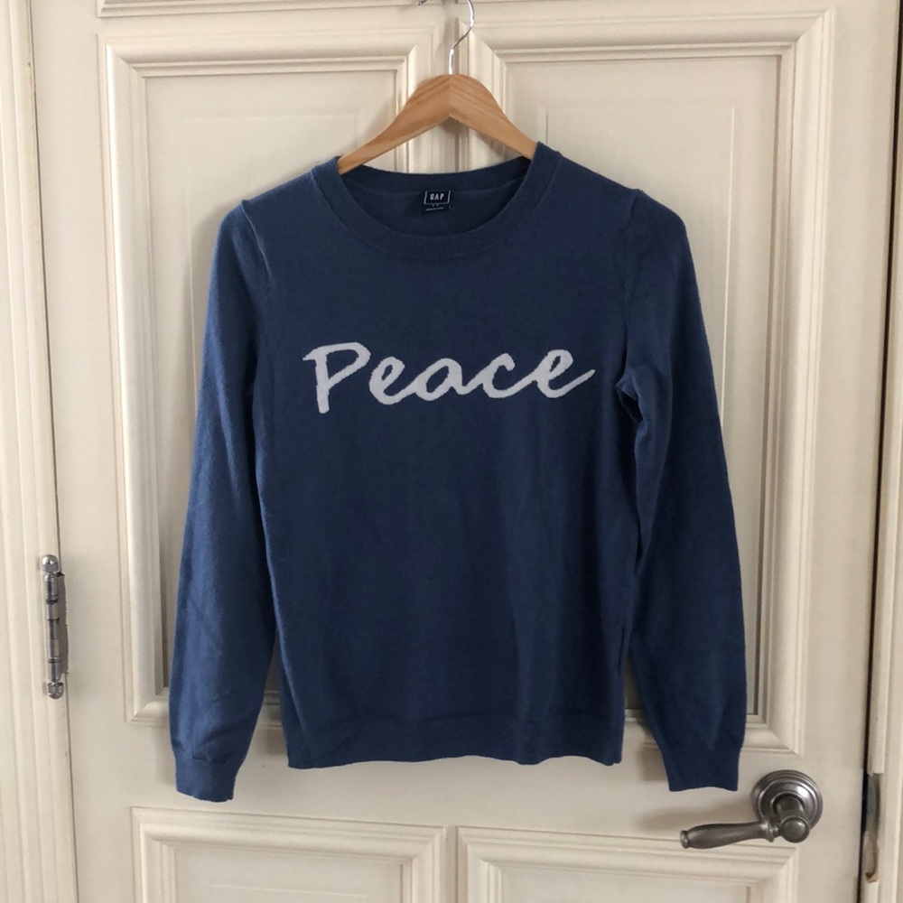Blue Gap sweater with Merino Wool - size small